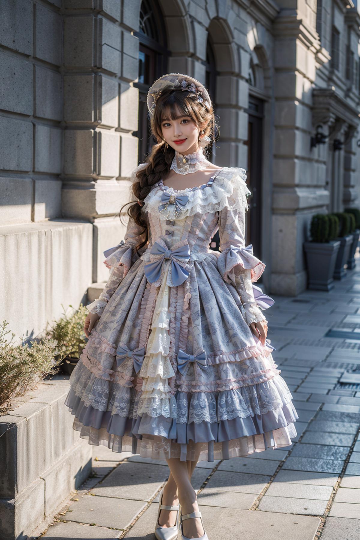 [Realistic] Modern victorian fashion dress | 洛丽塔裙子 | ロリータ ドレス Vol.2 image by cyberAngel_