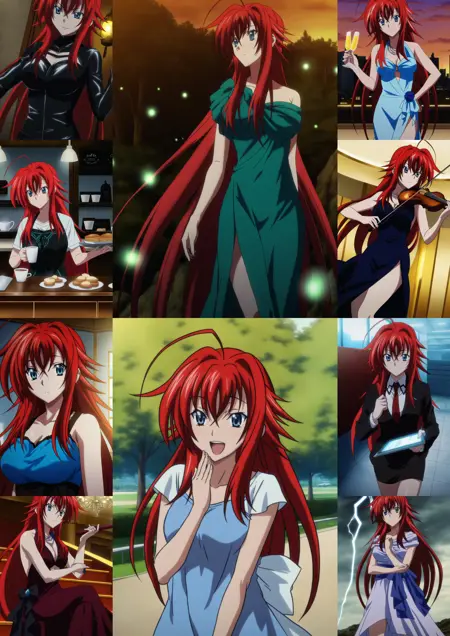 Rias Gremory - High School DxD [Commission] - Illustrious Update