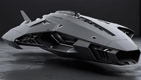 futuristic ship tech syntheticbreed matte black sleek <lora:Synthetic_Breed:1>