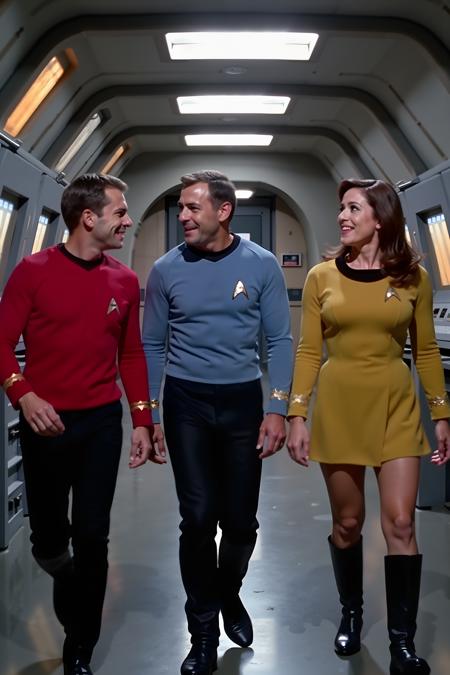 Star Trek TOS uniforms (FLUX) v1.0