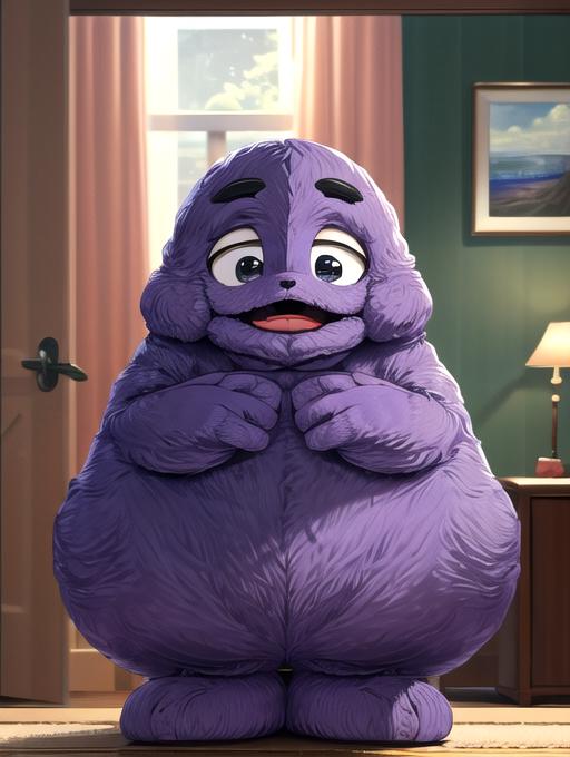 UnOfficial Grimace - McDonald's image by MerrowDreamer