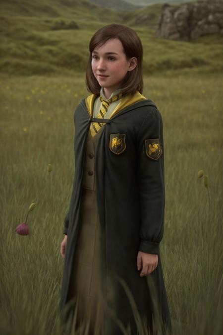 poppysweeting hogwarts school uniform hufflepuff uniform