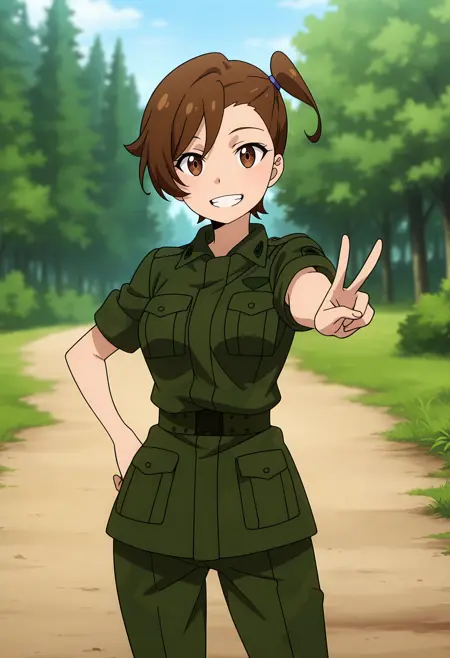 Kuribayashi Shino | Illustrious | GATE: Jietari Kanochi Nite, Kaku Tatakaeri