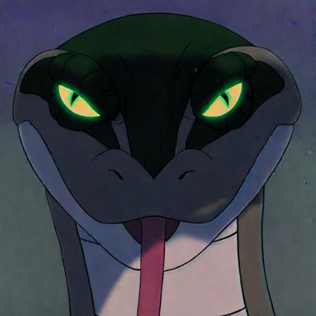 Asmodeus the snake - redwall serie animated night version V1