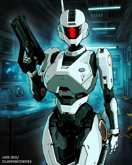 Loki Mech from Mass Effect for illustrious by GlavaKolhoza