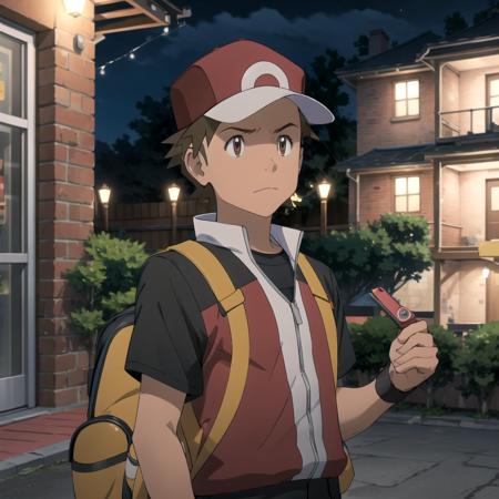 Pokemon - Adult Red - v1.0, Stable Diffusion LoRA