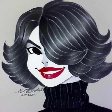 50s curly bob hairstyle V1