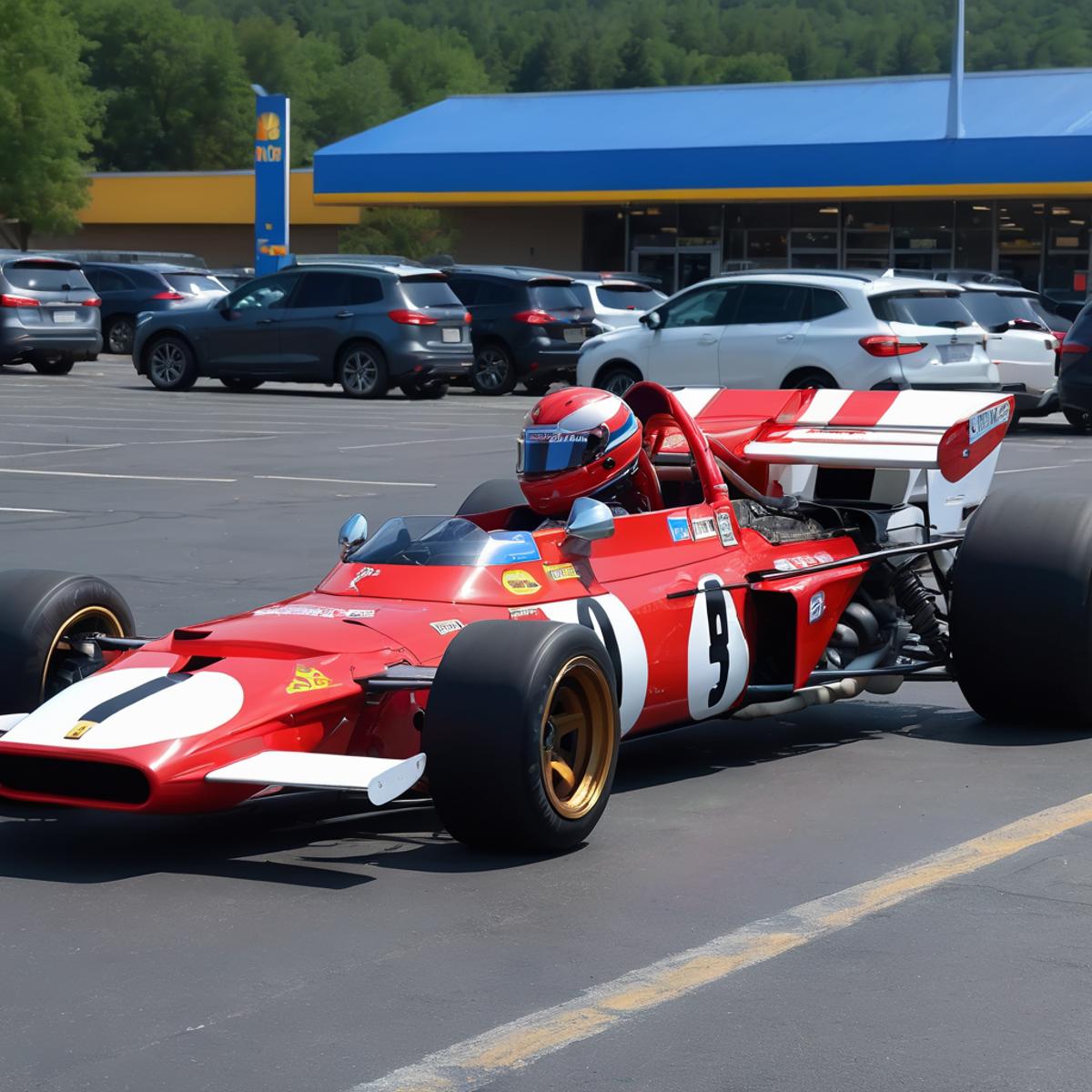 Ferrari 312 B Formula One (1970) SDXL image