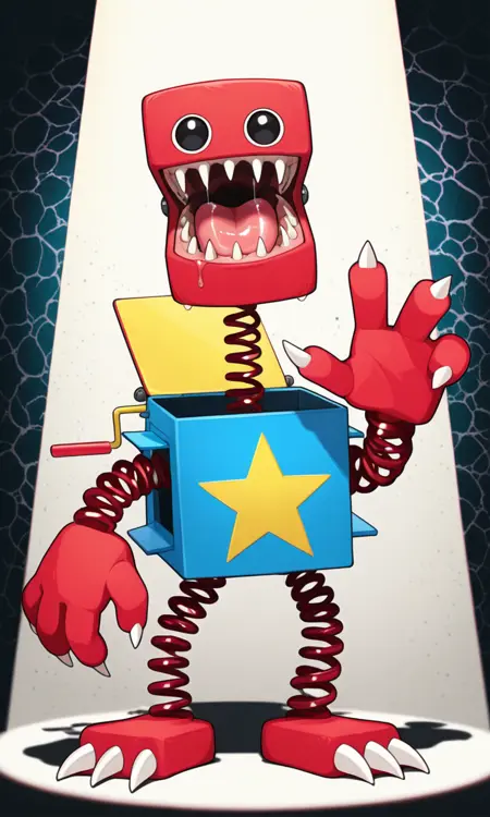 Boxy Boo (Poppy Playtime), Character LoRA for Illustrious XL