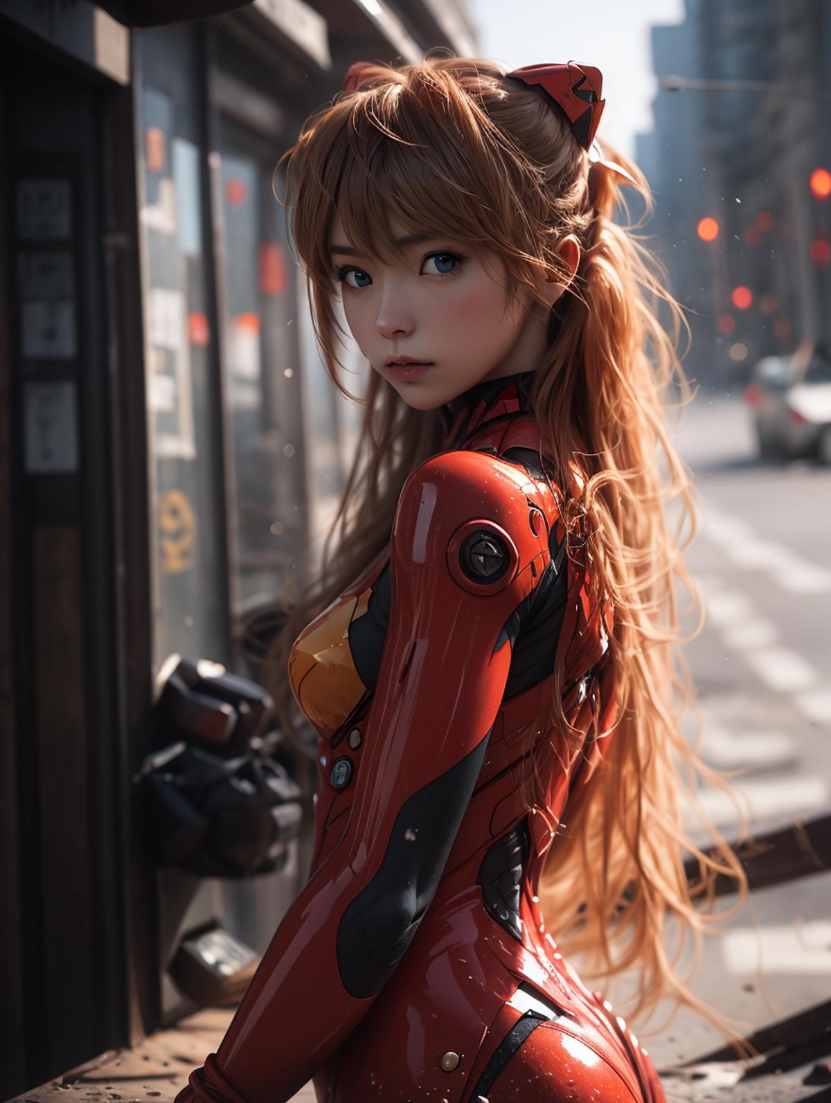 绪儿-明日香 Asuka Langley Soryu image by nuaion