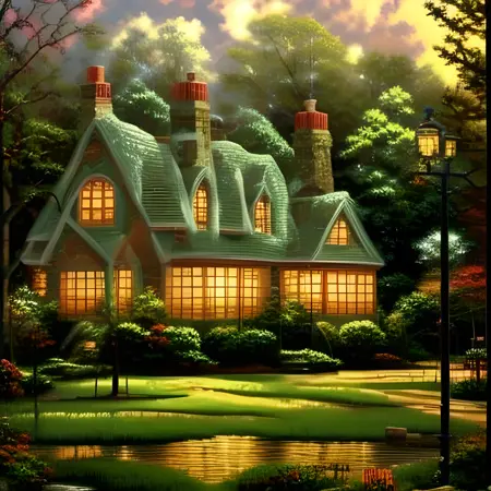 kinkade style