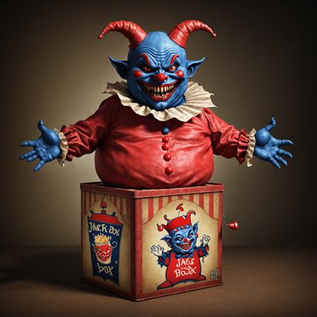 a fat little devil, jack in the box <lora:Jack-In-The-BoxXl:1>