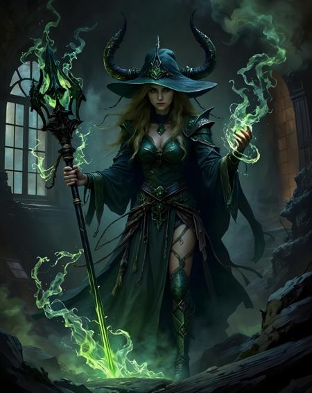 Arcane RuneCasters: Lialla,The Noxious Sorcerer. V1