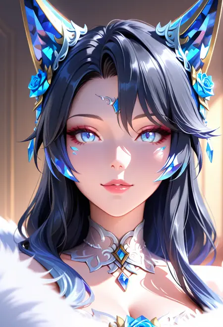 ahri/(crystal rose)