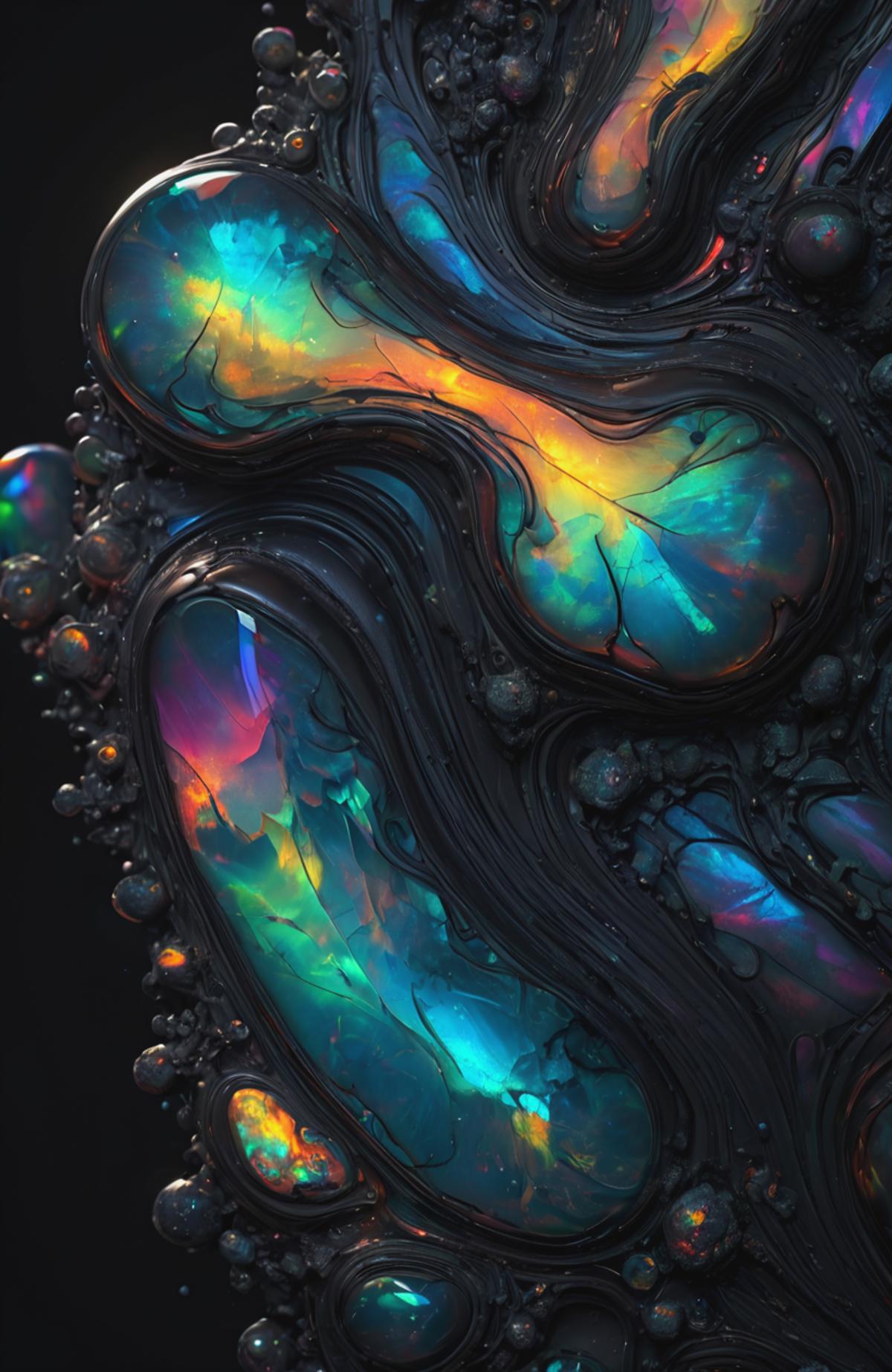 IOS_Iridescent opal style image by antinoice