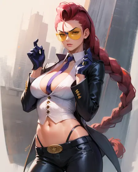 Crimson Viper (Street Fighter) LoRA