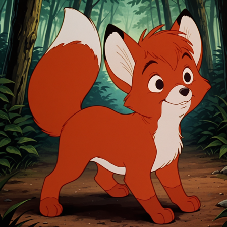 The Fox | Tod (The Fox And The Hound) Young Tod V1