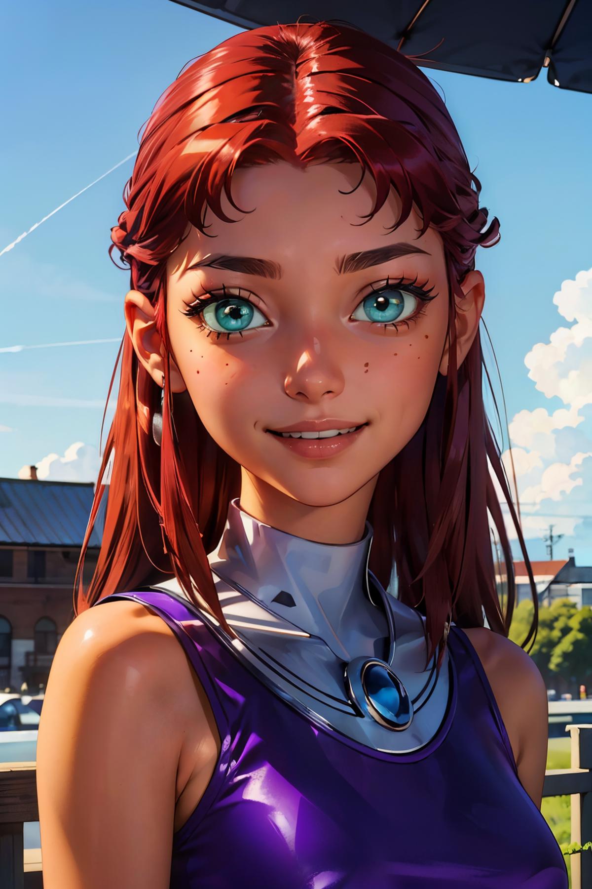 Starfire - Teen Titans - Character LORA image by wikkitikki