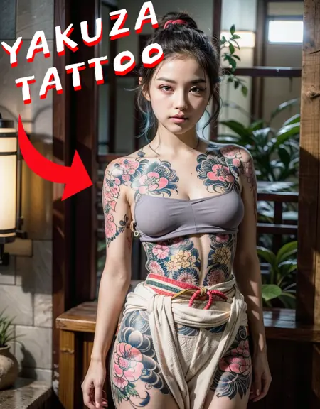 Yakuza Japan Tattoo STYLE (Concept) by YeiyeiArt
