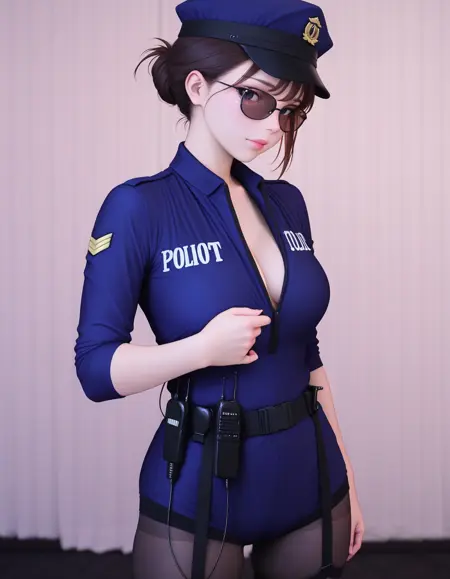 Clothing: Sexy police 2