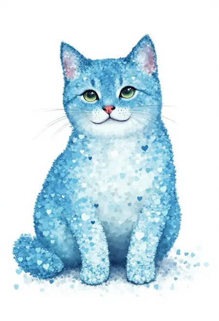 Small Hearts Style - FLUX