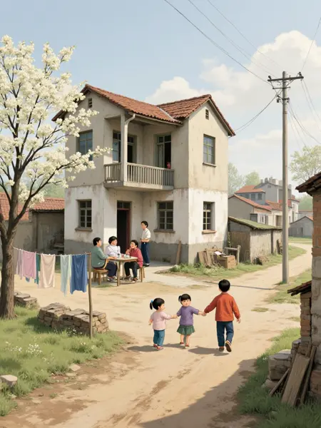 A_Restoration Of Rural Life_Rural Scene Generation