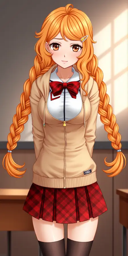 Olya - Little Green Girl VN