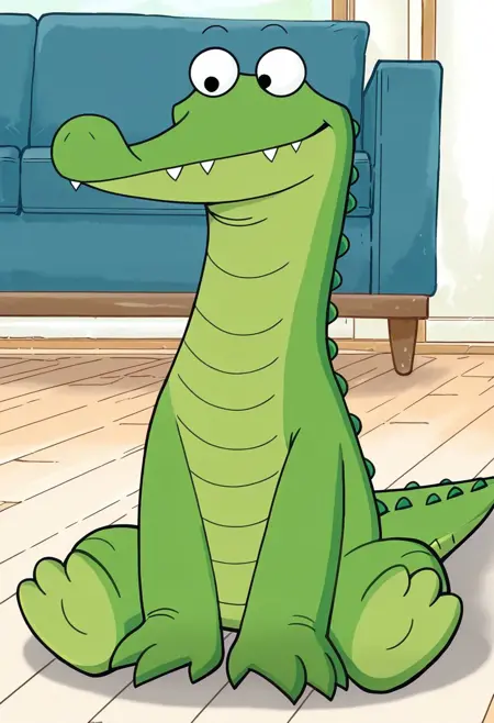 Max the crocodile (the oddballs/Illustrious)