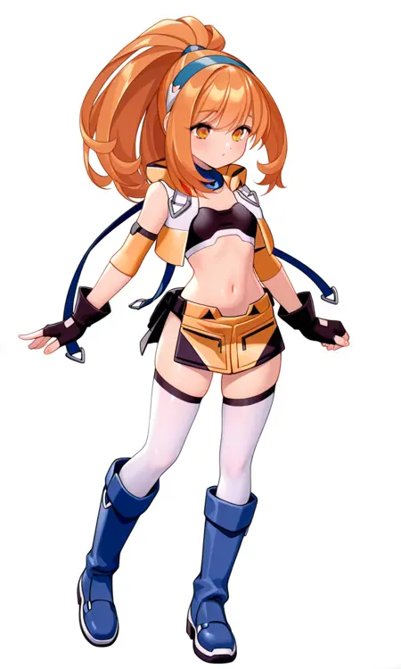 kohaku(コハク)-Gunvolt Chronicles: Luminous Avenger iX Series(白き鋼鉄のX(イクス) THE OUT OF GUNVOLT シリーズ)