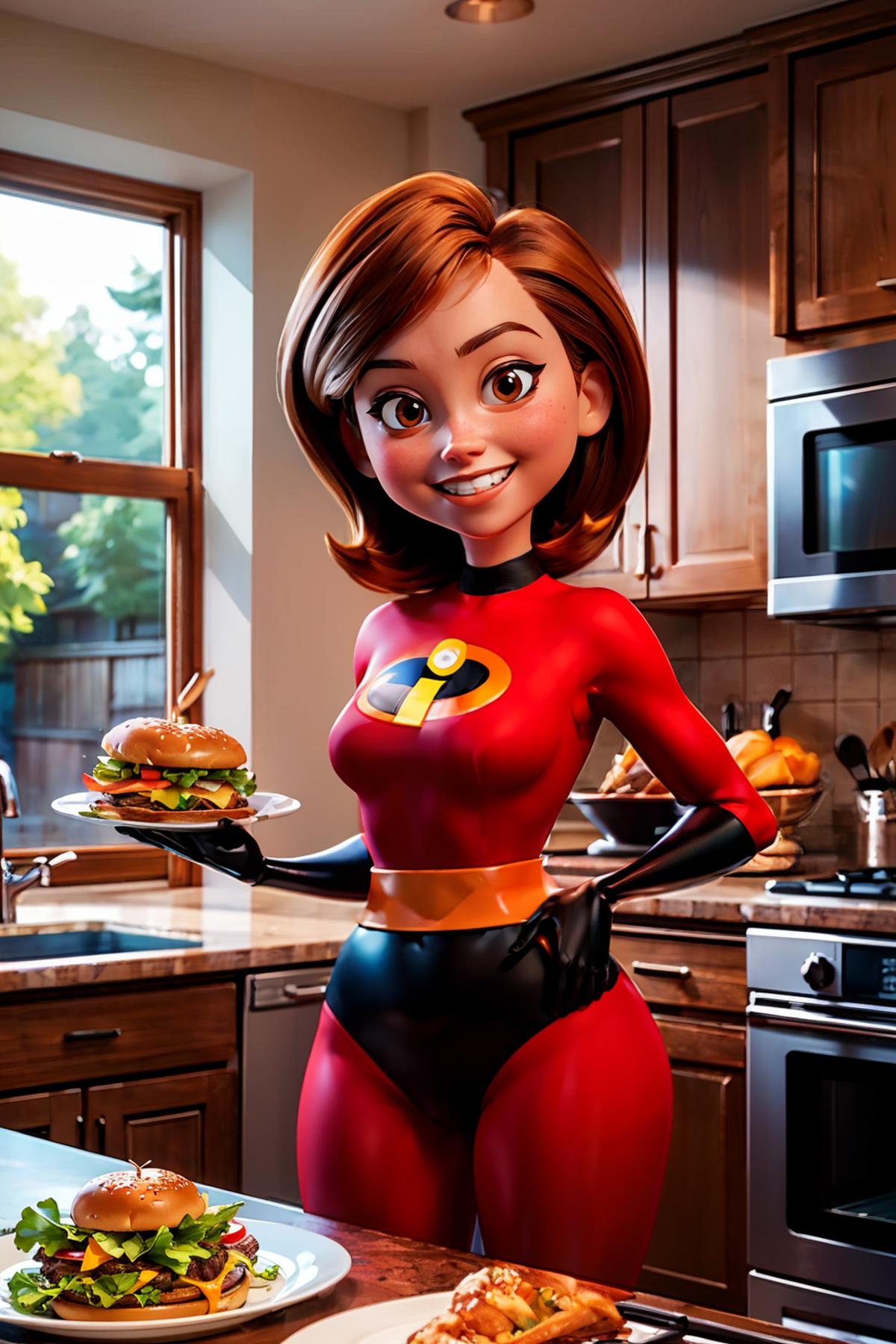 Helen Parr - The Incredibles - Character LORA image by wikkitikki