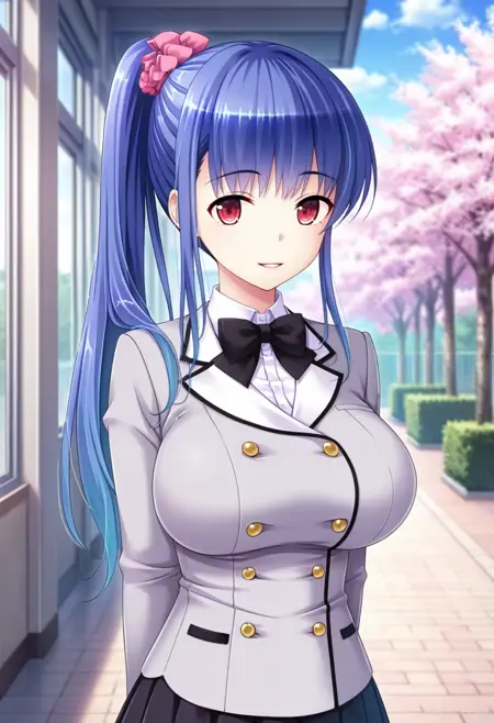 Yonesato Eiko (Honoo no Haramase Oppai ★ Ero Appli Gakuen)