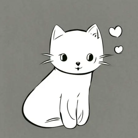 Black and white vector style