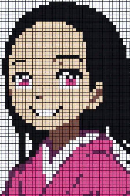 Pixel Art Grid