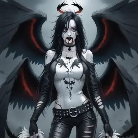 fallen angel wings grigori
