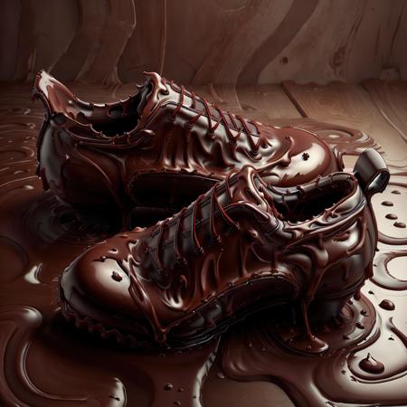 <lora:ChocolateWetStyle:1> ChocolateWetStyle shoe