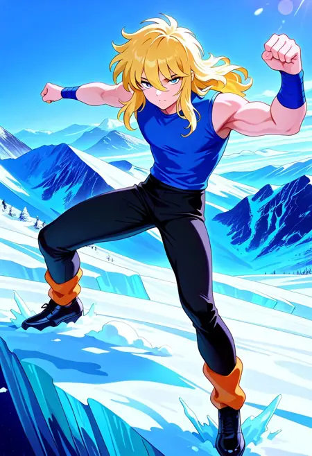 Hyoga - Plain Clothes (Saint Seiya) [ILXL]