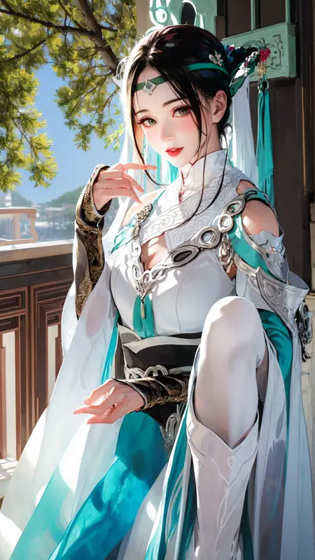 剑网三 剑三雪河琴娘 校服