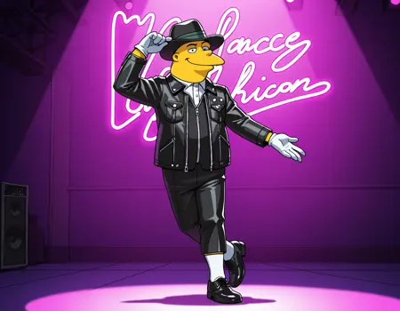 leon kompowsky - The Simpsons ( Illustrious )