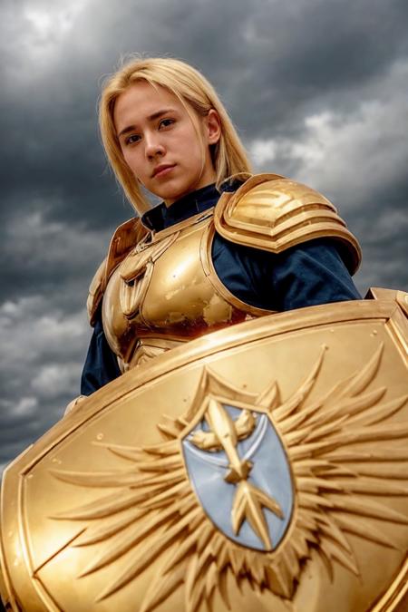 instagram photo, anime, (golden (((shield))))