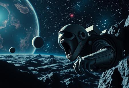In space, no one can hear you scream