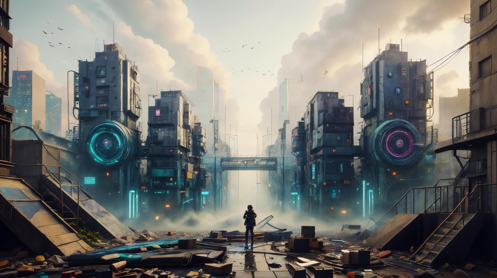 Cyberpunk World image by mnemic