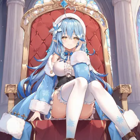 Yukihana Lamy(雪花ラミィ)/hololive/Vtuber