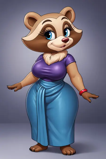 Little Raccoon's Mom/Мама Крошки Енота