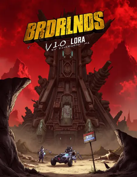 BRDRLNDS - Borderlands Style