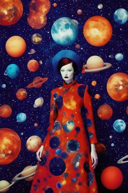 <lora:Erik Madigan Heck Style:1>Erik Madigan Heck Style - infinite Bazaar in outer space