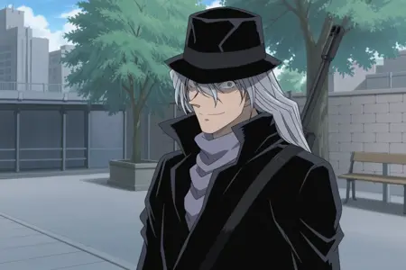 Detective Conan 名探偵コナン Black Organization Gin [Modern Style Version] [Illustrious] [IL]