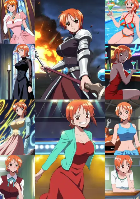 Nami (pre timeskip) - One Piece [Commission]