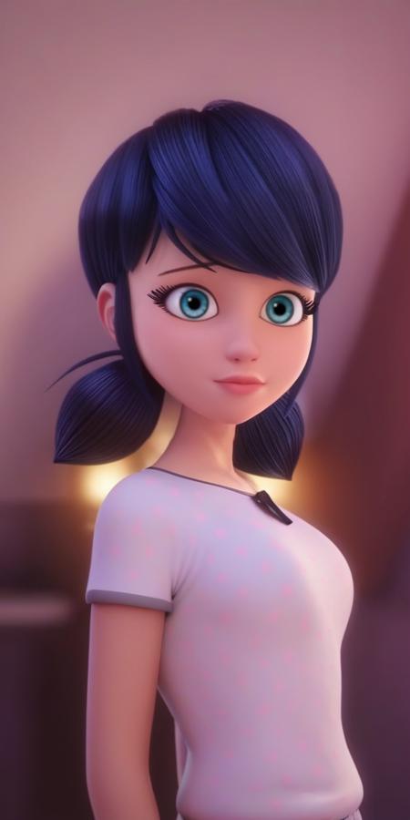 Marinette Dupain-Cheng, Ladybug, Miraculous. Different models and attires. - 🔵 Pijama 1 (Pony) 🔵 Pijama 1 (Pony)