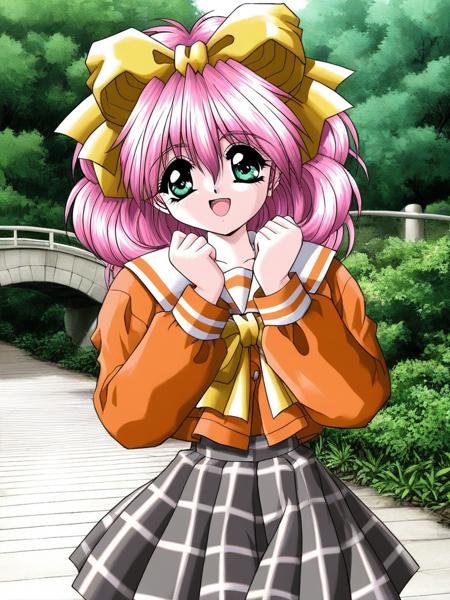 神崎鈴  illustrious Kanzaki Suzu (akumu aoi kajitsu no sanka) PC98