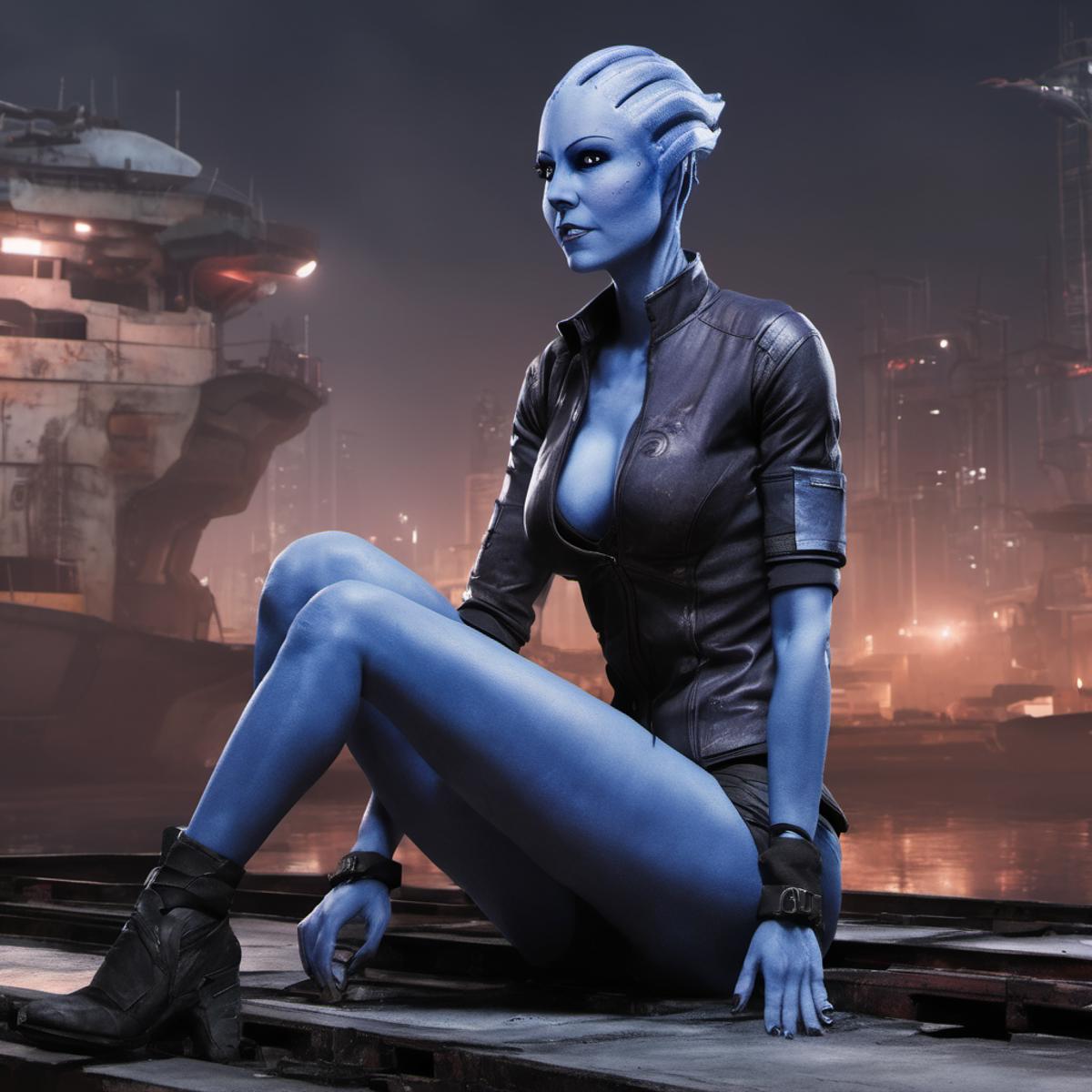 Asari SDXL (Mass Effect) image by M3s